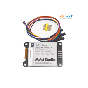 WeAct Studio 1.54 Inch Epaper Display Screen Module SPI Black-White