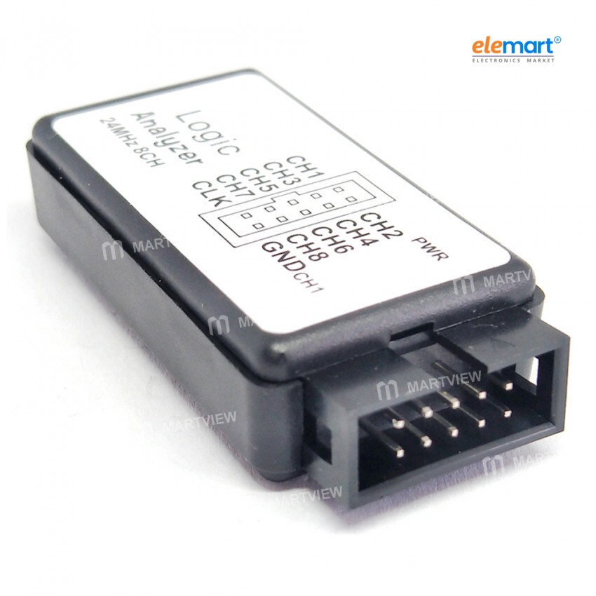 WeAct Studio USB Logic Analyzer DLA Mini 24Mhz 8ch Channels Hardware Debug Tool 5V MCU ARM FPGA Debugger
