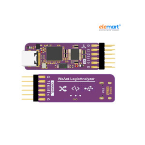 WeAct Studio USB Logic Analyzer DLA Mini 24Mhz 8ch Channels Hardware Debug Tool 5V MCU ARM FPGA Debugger