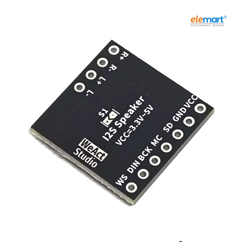 WeAct Studio I2S Speaker Module PCM5100A Dual PA 4Ω 2.8W D Class