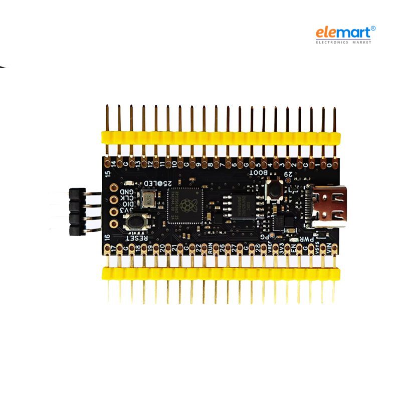 WeAct Studio RP2350A_V20 Completely replace the original PICO2 Raspberry Pi RP2350 RISC-V Hazard3 520KByte SRAM 16MByte QSPI Flash