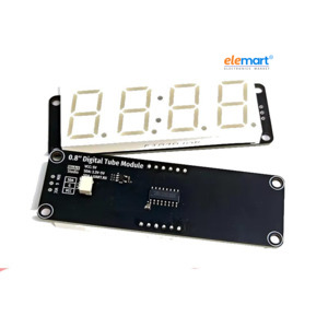 WeAct Studio Digital Tube Module TM1652 0.8 Inch 8.8:8.8. Module Red