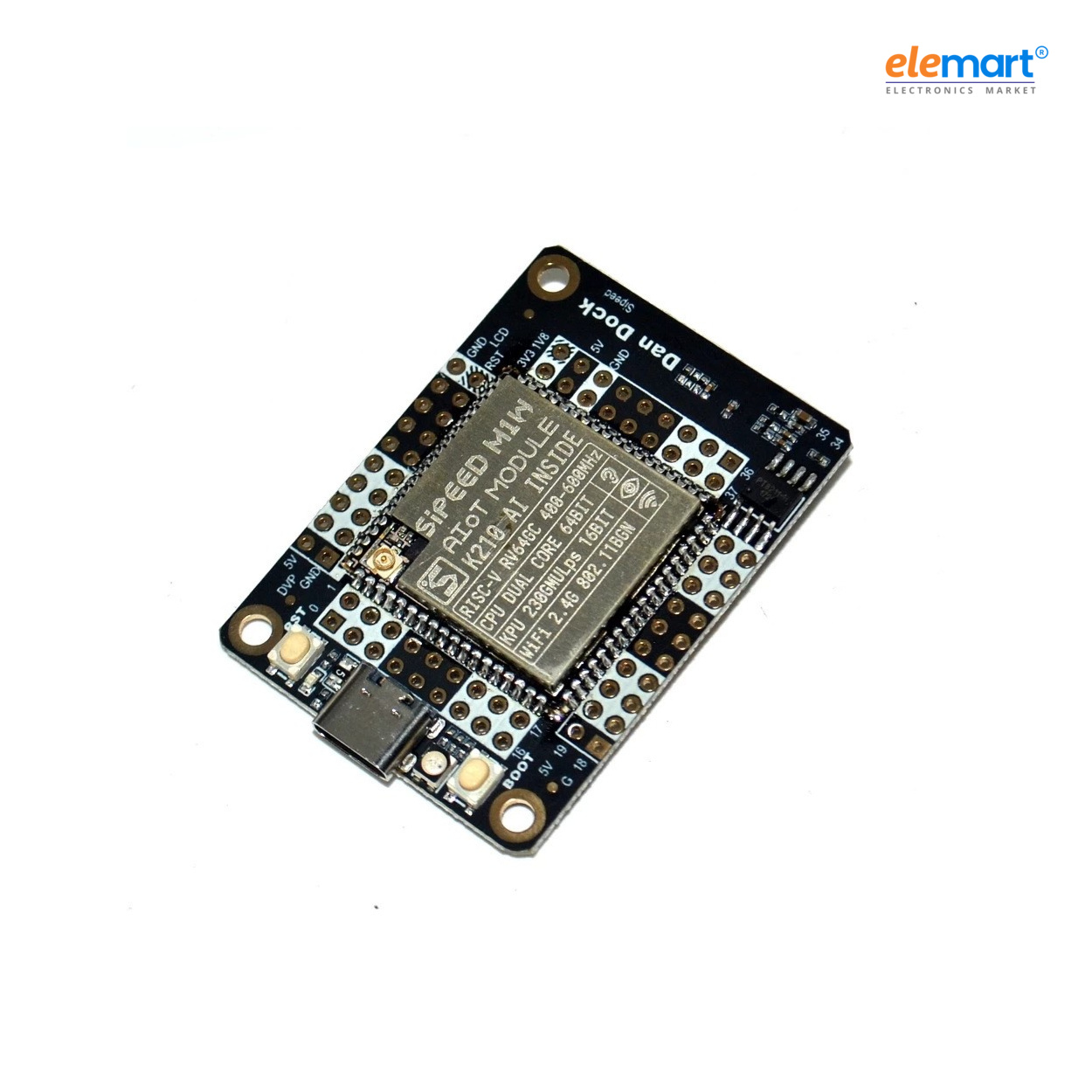 Sipeed M1 dock suit ( M1 dock + 2.4 inch LCD + OV2640 ) K210 Dev. Board for Edge Computing