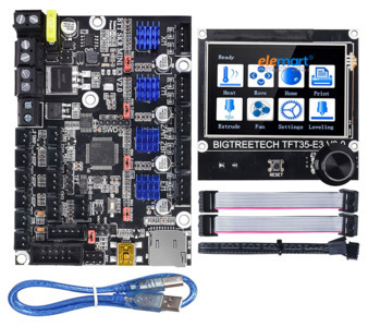 BIGTREETECH BTT SKR MINI E3 V2.0 32 Bit Control Board Integrated TMC2209 UART For Ender 3 3D Printer