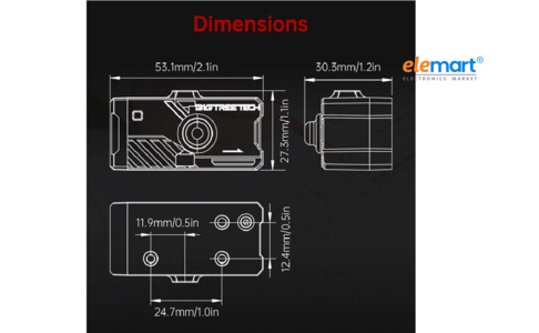 BIGTREETECH BTT SFS V2.0 Smart Filament Sensor Detection Stuck Blocking Filament Module Material Breakage 3D Printer