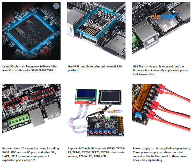 BIGTREETECH BTT SKR PRO V1.2 32 Bit Control Board