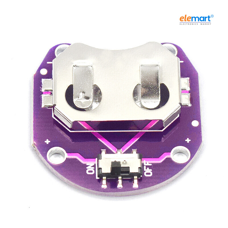 LilyPad Coin Cell Battery Holder CR2032 Battery Module