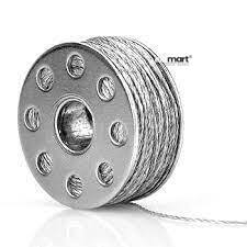 Stainless Steel 1m Conductive Thread Wire for Wearable Lilypad (Pack of 5)