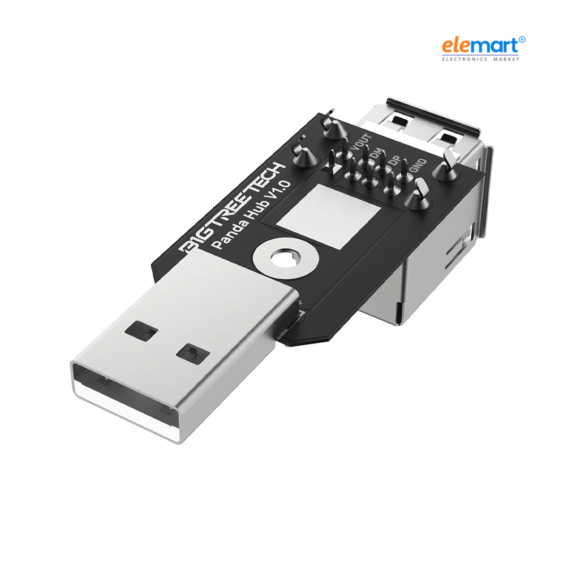 BIGTREETECH Panda Hub Dual USB Adapter Shield the Original USB Port on Bambu Lab P1S/P1P Printers
