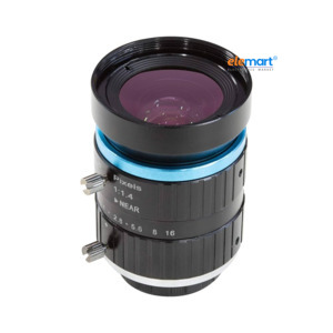 Arducam C-Mount Lens for Raspberry Pi High Quality Camera, 50mm Focal Length with Manual Focus and Adjustable Aperture