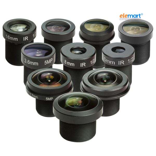 Arducam LN010 M12 Mount 0.76mm Focal Length Camera Lens M32076M20