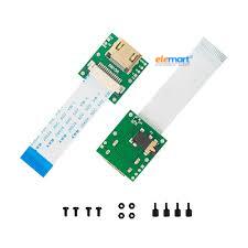 Arducam CSI to HDMI Cable Extension Module with 15pin 60mm FPC Cable for Raspberry Pi Camera V3/V1/V2/HQ (Pack of 2, 1 Set)