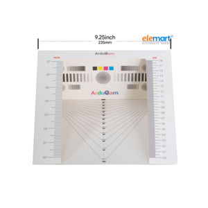 Arducam Lens Calibration Tool, Field of View (FoV) Test Chart Folding Card