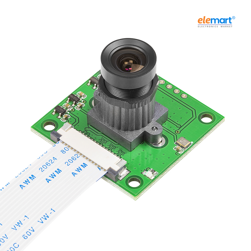 Arducam 5 MP OV5647 Camera Module with M12x0.5 Mount Lens Compatible with Raspberry Pi