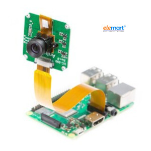 Arducam OV9281 1MP Global Shutter Monochrome NoIR Camera Module with M12 Mount lens for Raspberry Pi 4/3B+/3
