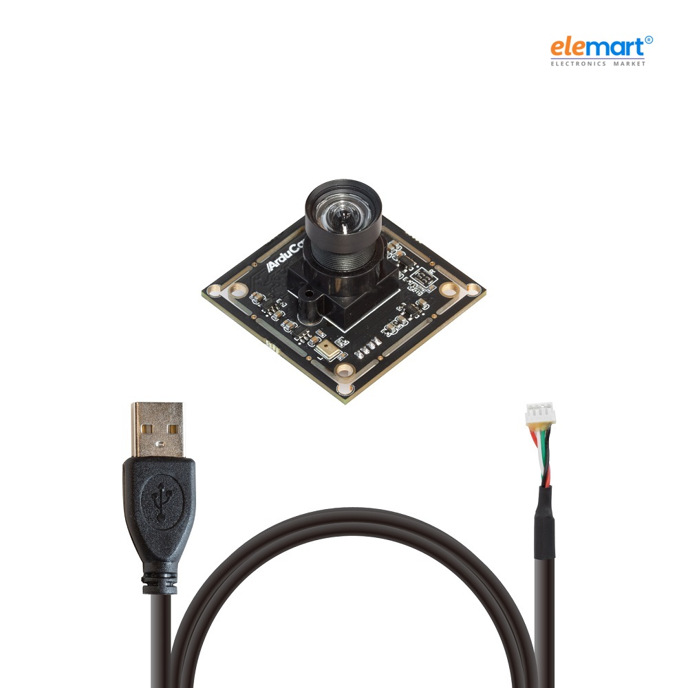 Arducam B0468 1080P Low Light Low Distortion USB Camera Module with Microphone