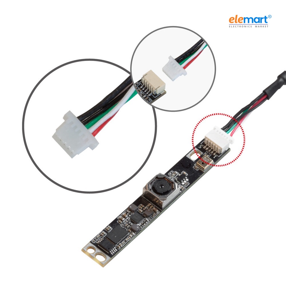 Arducam 5MP Autofocus USB Camera Module with Single Microphone for Windows, Linux, MacOS, Android