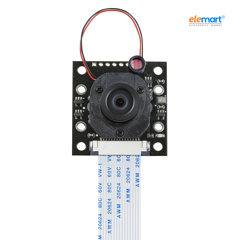 Arducam 5MP OV5647 NoIR Camera Module for Raspberry Pi 4/3B+/3
