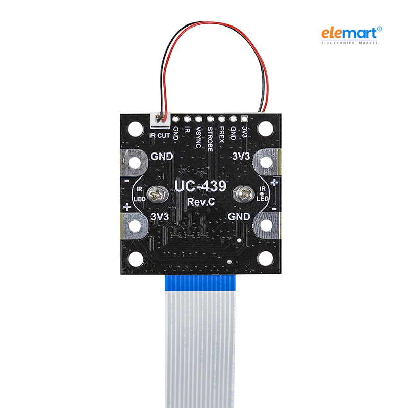 Arducam 5MP OV5647 NoIR Camera Module for Raspberry Pi 4/3B+/3
