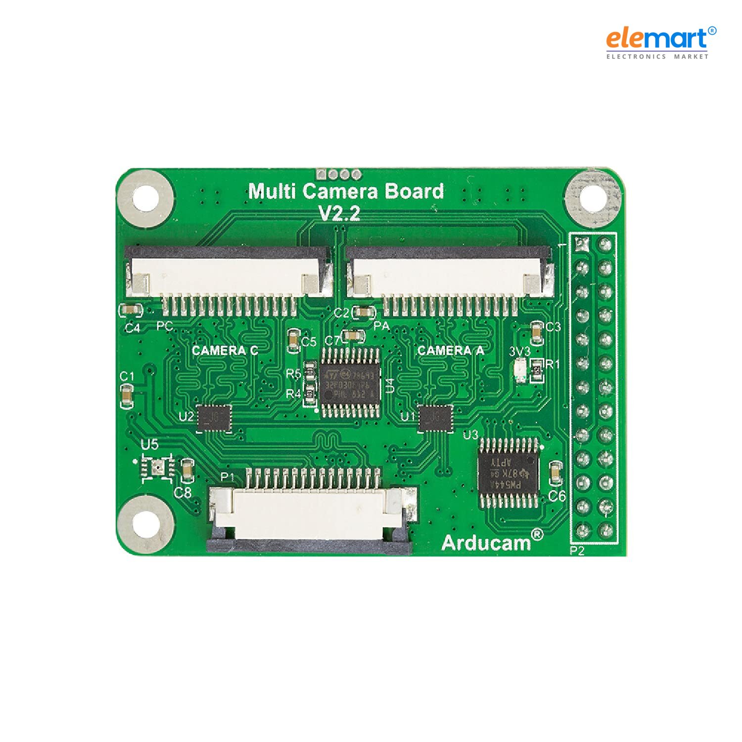 Arducam Multi-camera adapter board for Arduino SPI Mini Camera