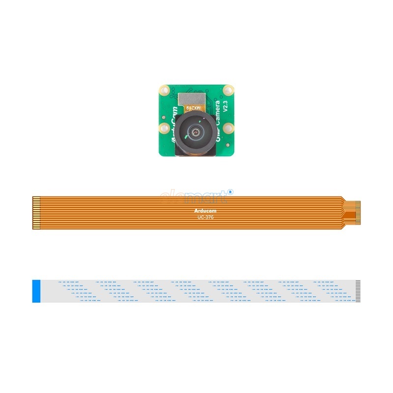 Arducam 8MP IMX219 175 Degree Ultra Wide Angle Raspberry Pi Camera Module, Compatible with Raspberry Pi 4 Model B, Pi 3/3B+, and Pi Zero 2W
