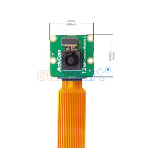 Arducam 12MP IMX708 Autofocus Camera Module 3 Wide with HDR Mode and PDAF Function for Raspberry Pi