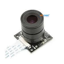 Arducam Noir Camera for Raspberry Pi, Interchangeable CS Mount Lens LS-2717CS, OV5647 5MP 1080P