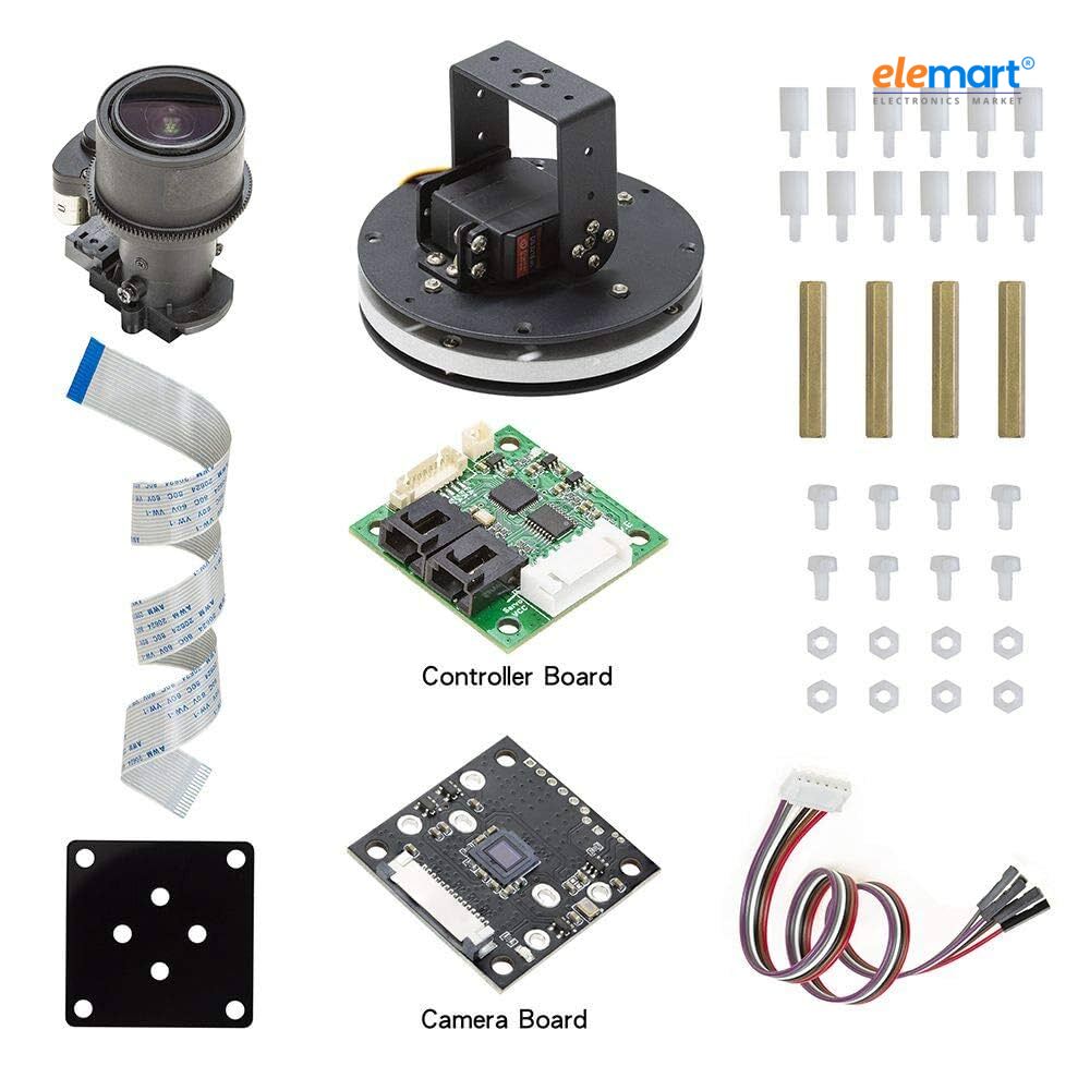 Arducam 5MP 1080p Pan Tilt Zoom PTZ Camera for Raspberry Pi 4/3B+/3
