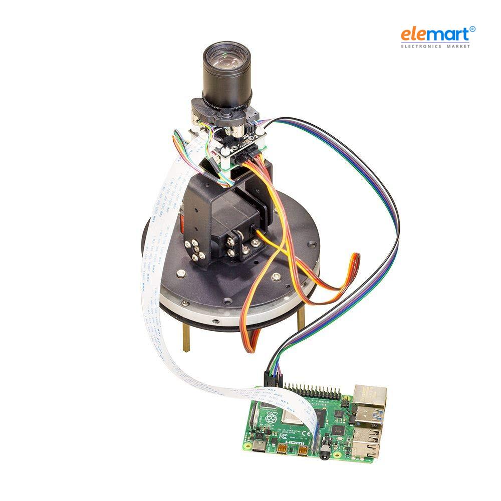 Arducam 5MP 1080p Pan Tilt Zoom PTZ Camera for Raspberry Pi 4/3B+/3
