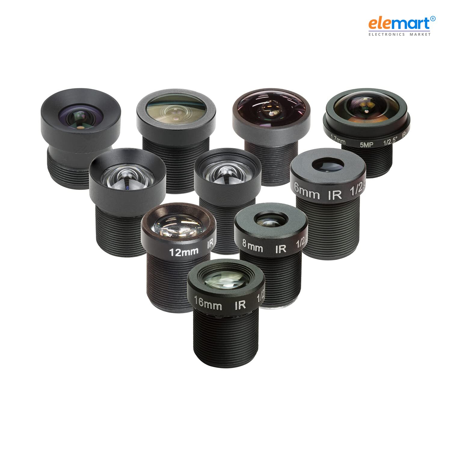 Arducam M12 Mount Camera Lens M40180H13L