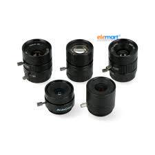 Arducam LK004 CS-Mount Lens Kit for Raspberry Pi HQ Camera (Type 1/2.3), 6mm to 25mm Focal Lengths, 65 to 14 Degrees, Telephoto, Wide Angle, Pack of 5