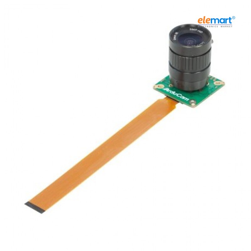 Arducam High Quality Camera for Raspberry Pi, 12.3MP 1/2.3 Inch HQ Camera Module with 6mm CS Lens for Pi 4B, 3B+, 2B, 3A+, Pi Zero and more