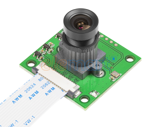 Arducam 1.58MP IMX296 Color Global Shutter Camera Module with M12 Lens for Raspberry Pi