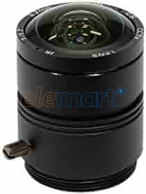 Arducam LN051 CS Lens for Raspberry Pi HQ Camera, 120 Degree UltraWide Angle CS-Mount Lens, 3.2mm Focal Length with Manual Focus