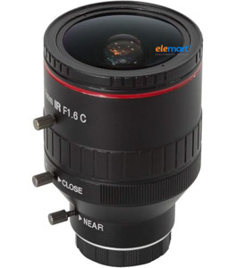 Arducam LN051 CS Lens for Raspberry Pi HQ Camera, 120 Degree UltraWide Angle CS-Mount Lens, 3.2mm Focal Length with Manual Focus