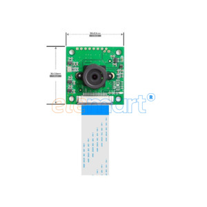 Arducam NOIR 8 MP Sony IMX219 camera module with M12 lens LS1820 for Raspberry Pi 4/3B+/3
