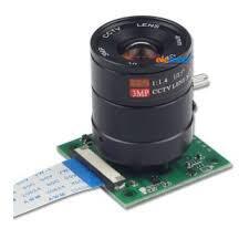 Arducam NOIR 8MP Sony IMX219 camera module with CS lens 2718 for Raspberry Pi 4/3B+/3