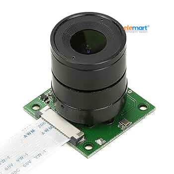 Arducam 5MP OV5647 Fisheye Camera for Raspberry Pi, M8 Mount Lens
