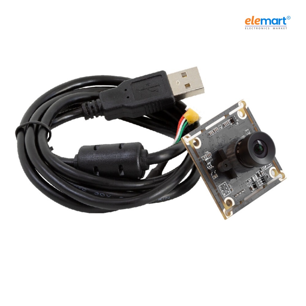 Arducam 2MP AR0230 WDR USB Camera Module with Metal Case and M12 Lens for Raspberry Pi, Windows, Linux, Mac OS, Android