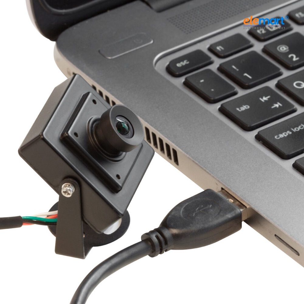 Arducam 2MP AR0230 WDR USB Camera Module with Metal Case and M12 Lens for Raspberry Pi, Windows, Linux, Mac OS, Android