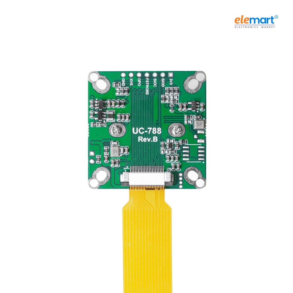 2MP IMX462 Color Ultra Low Light STARVIS HDR Camera Module with M12 Lens for Raspberry Pi