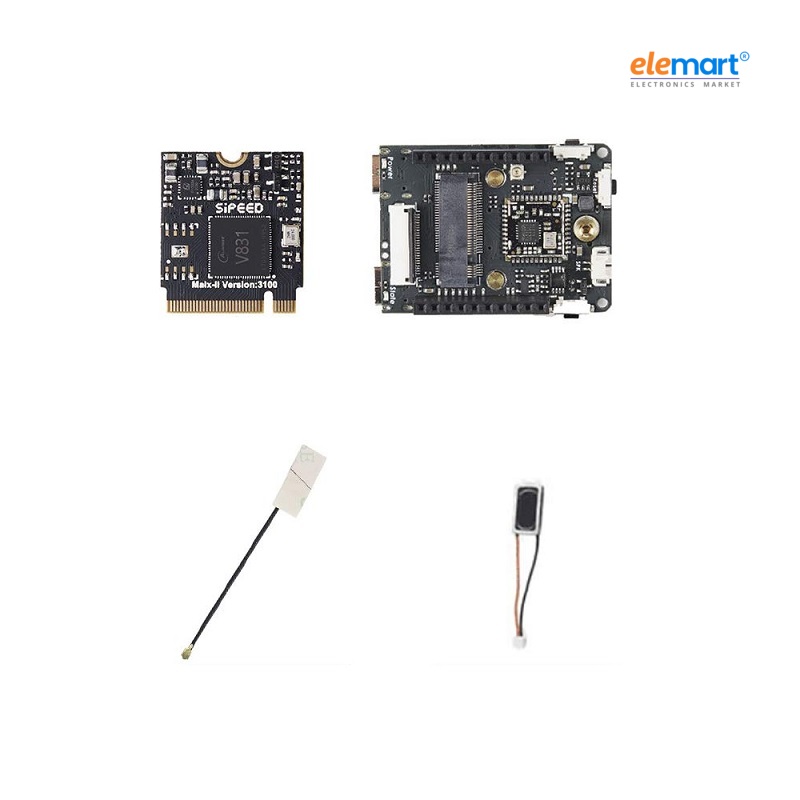 Sipeed Maix II M2 Dock core board with Bottom Plate (With Antena and horn)