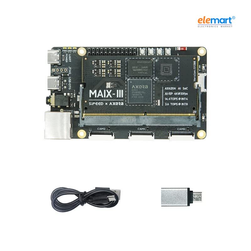 Sipeed Maix III AXera-Pi Artificial Intelligence Vision AI ISP Low Light Level Night Vision Love Core Linux Development