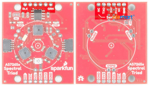 SparkFun SEN-15050 Triad Spectroscopy Sensor – AS7265x