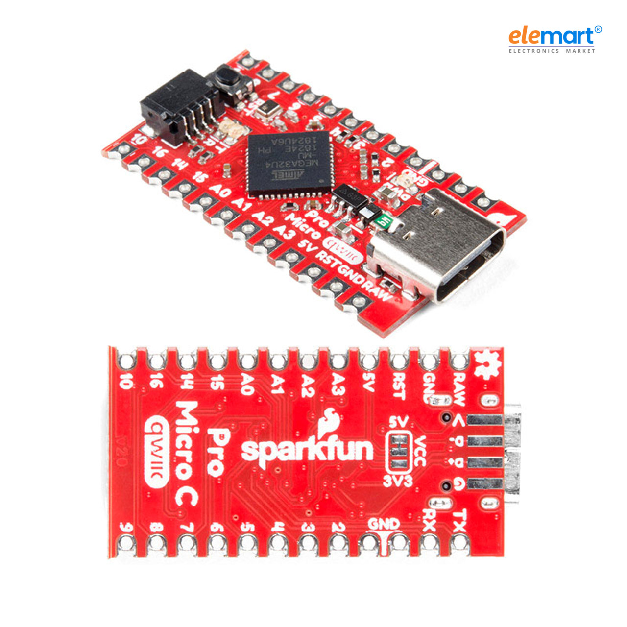 SparkFun DEV-15795 Qwiic Pro Micro – USB-C (ATmega32U4)