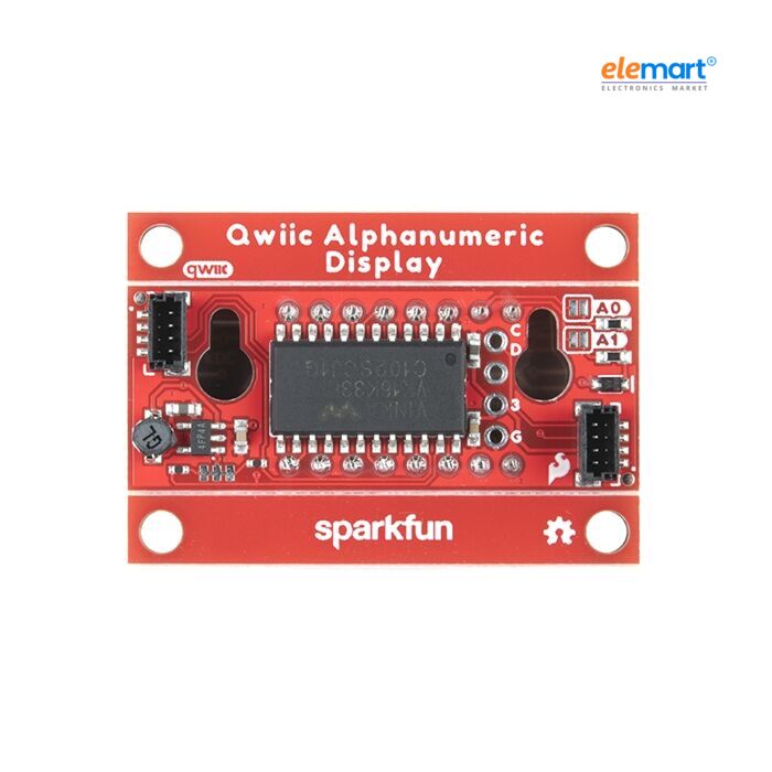SparkFun COM-18565 Qwiic Alphanumeric Display – White