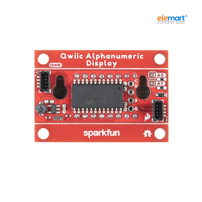 SparkFun COM-18565 Qwiic Alphanumeric Display – White