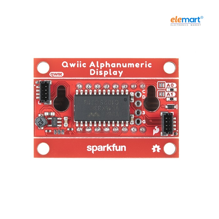 SparkFun COM-16917 Qwiic Alphanumeric Display – Blue