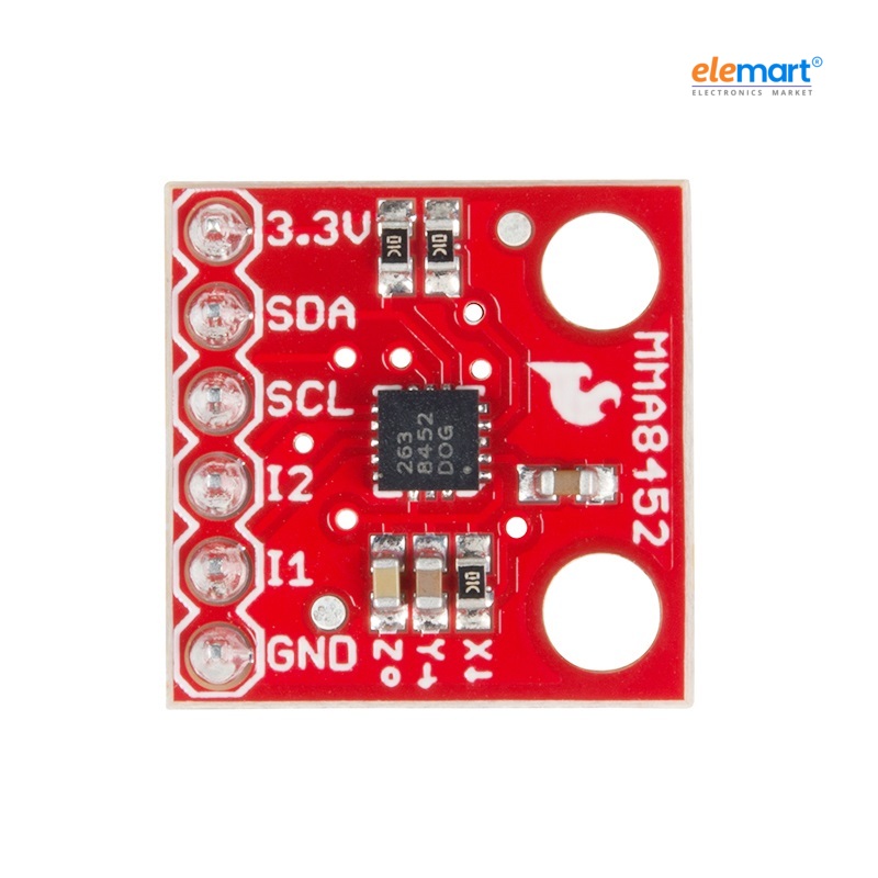 SparkFun Triple Axis Accelerometer Breakout – MMA8452Q (with Headers)