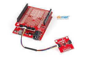 SparkFun Triple Axis Accelerometer Breakout – MMA8452Q (with Headers)